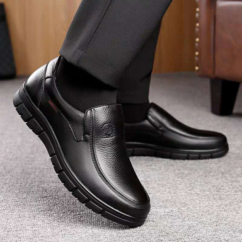 Zapatos hechos a mano de cuero genuino para hombres, zapatos casuales de plataforma plana para caminar, calzado al aire libre, mocasines, zapatillas transpirables