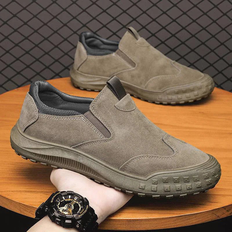 Zapatos para hombre, zapatos de seguridad, modernos, antideslizantes, deportes, comodos