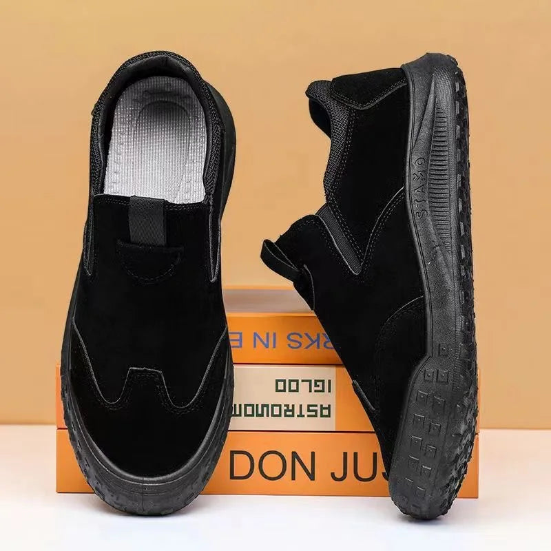 Zapatos para hombre, zapatos de seguridad, modernos, antideslizantes, deportes, comodos