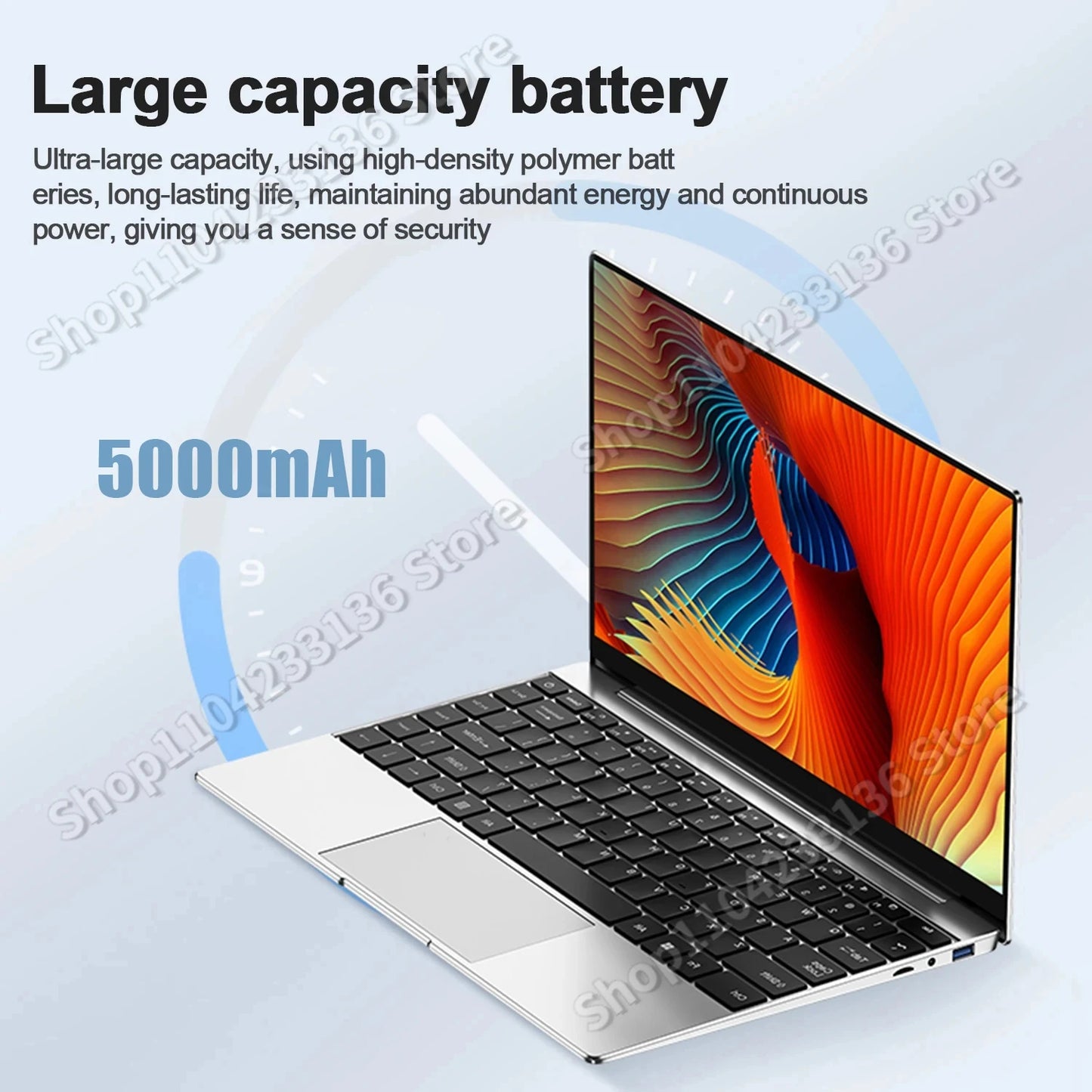 Computadora portatil Intel i9 14.1", Windows 11, para juegos, oficina, estudio