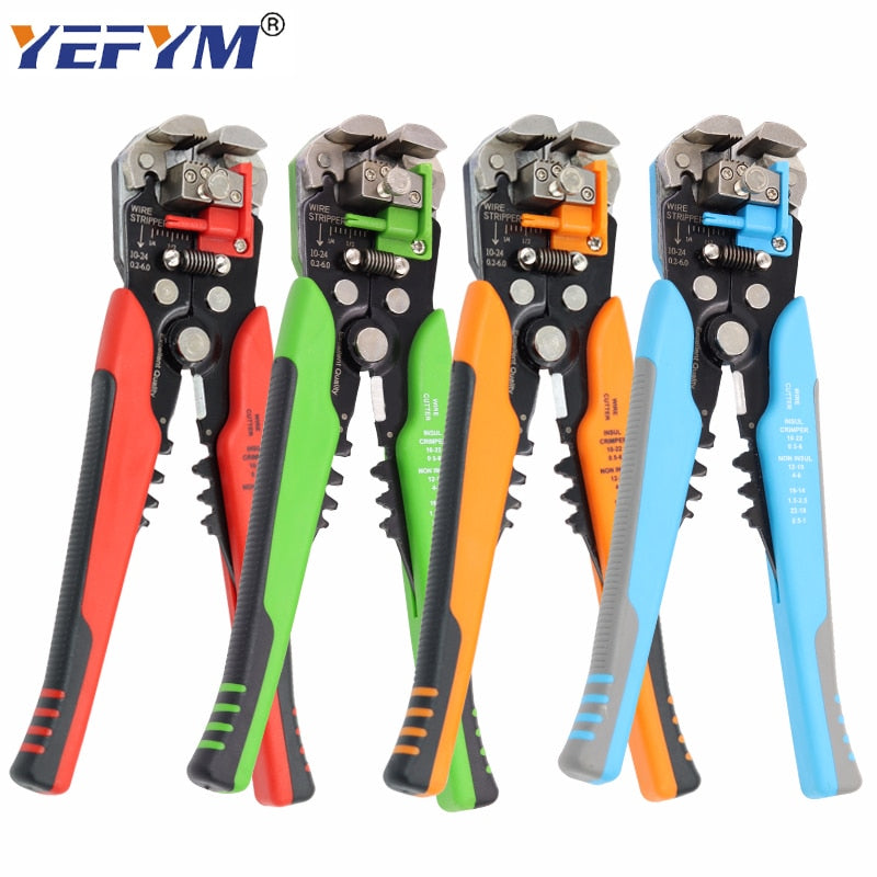 Alicates multiherramienta pelador automático para cortar cables herramientas de prensado HS-D1 herramientas de mano de marca eléctrica de alta precisión