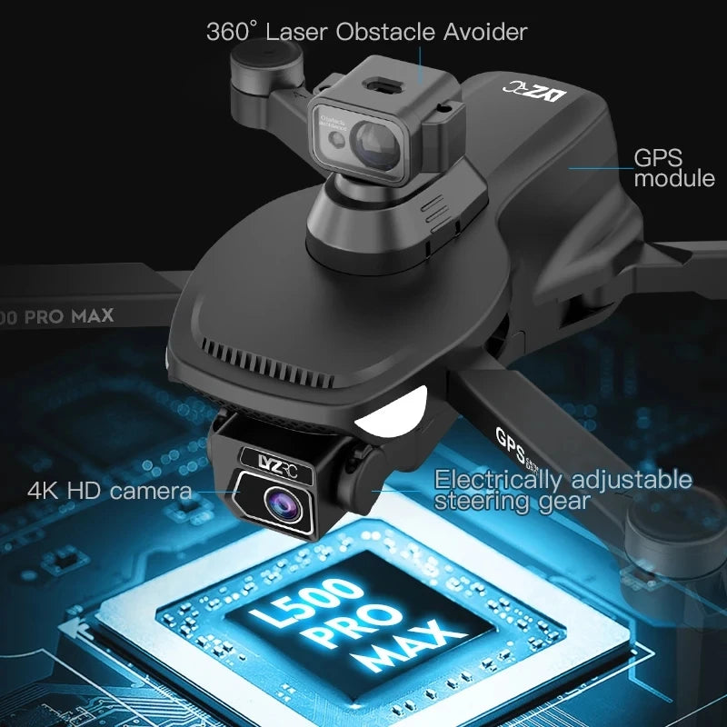 Drone 4K Professional HD Dual Camera 5G WIFI 360°
