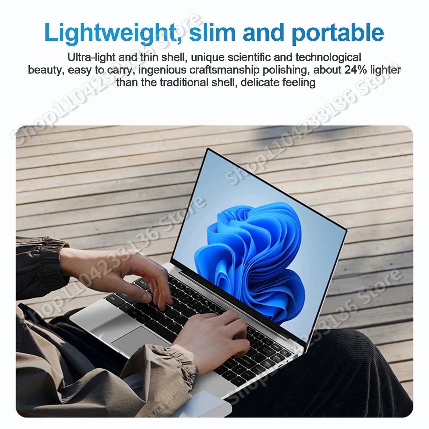 Computadora portatil Intel i9 14.1", Windows 11, para juegos, oficina, estudio