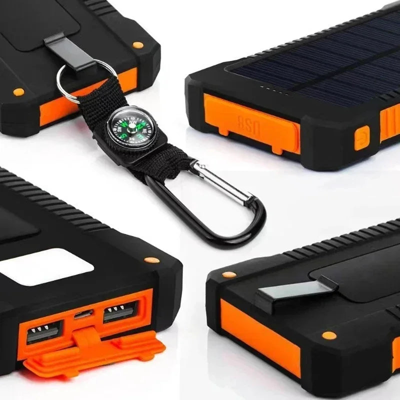 Banco de energía solar Xiaomi, carga rápida, para exteriores, gran capacidad, bateria de reserva portatil
