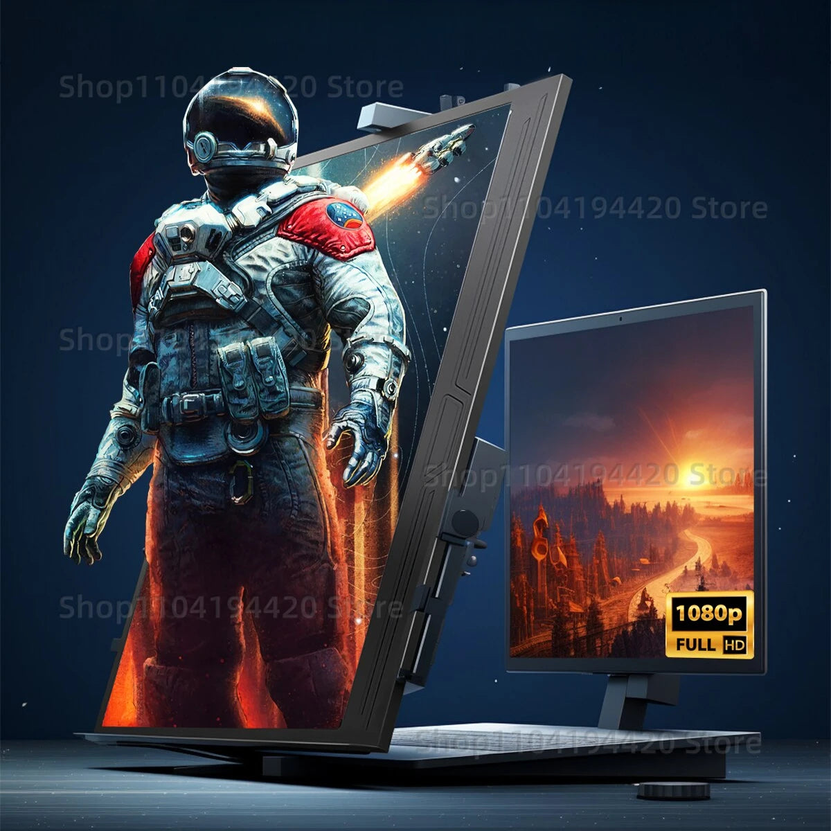 Monitor portátil 2k 144hz, 15.6", 1080P HDR, Luz azul baja para Xbox PS4/5, Teléfono celular, PC Extensión