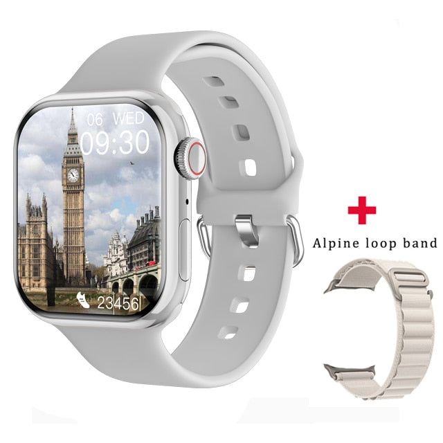 Smart Watch Men Women for apple Series Watch 9 Always on Display Body Temperature BT Call NFC Smartwatch for apple Android