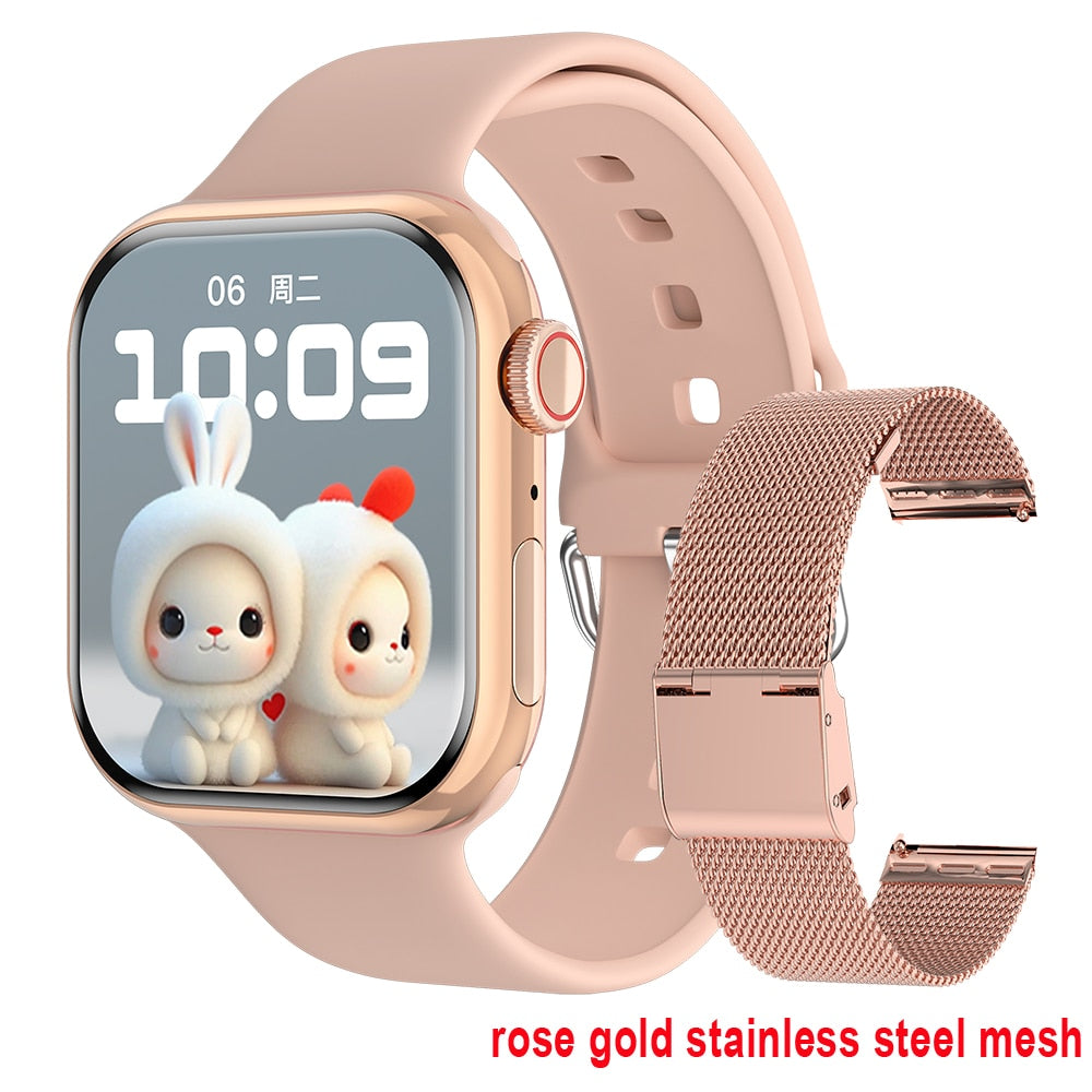Smart Watch Men Women for apple Series Watch 9 Always on Display Body Temperature BT Call NFC Smartwatch for apple Android