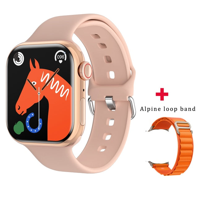 Smart Watch Men Women for apple Series Watch 9 Always on Display Body Temperature BT Call NFC Smartwatch for apple Android