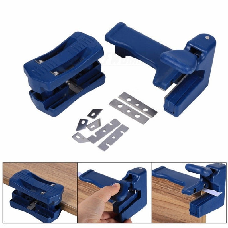 Wood Side Edge Trimmer Wood Side Banding Cutter Machine Double Edge Trimmer for Plastic PVC Plywood Manual Woodworking Tools