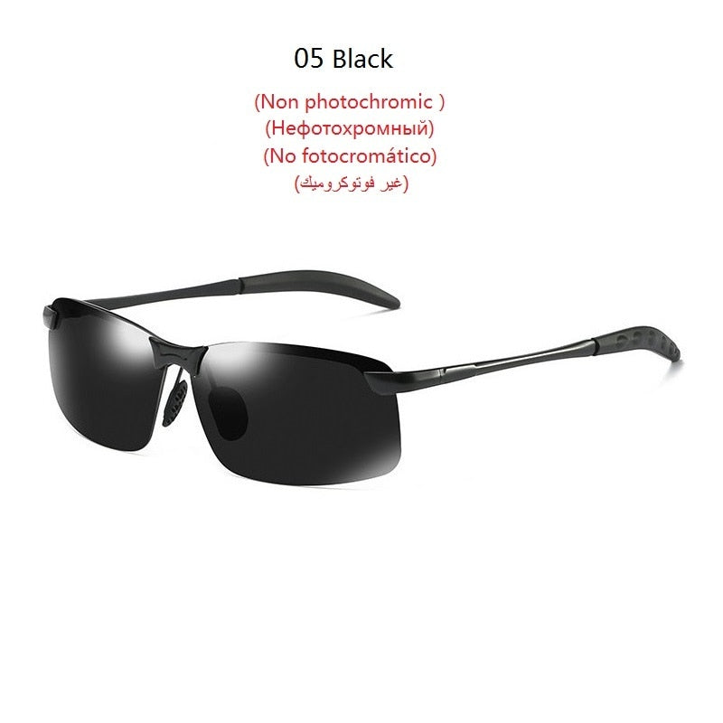 Gafas de sol fotocromáticas para hombre, polarizadas, gafas camaleón, de visión diurna y nocturna para conductor