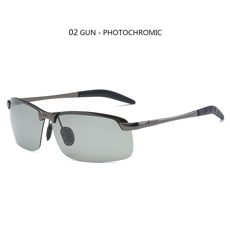 Gafas de sol fotocromáticas para hombre, polarizadas, gafas camaleón, de visión diurna y nocturna para conductor